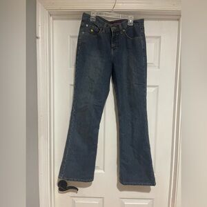 Gloria Vanderbilt Dark Blue Flare Jeans